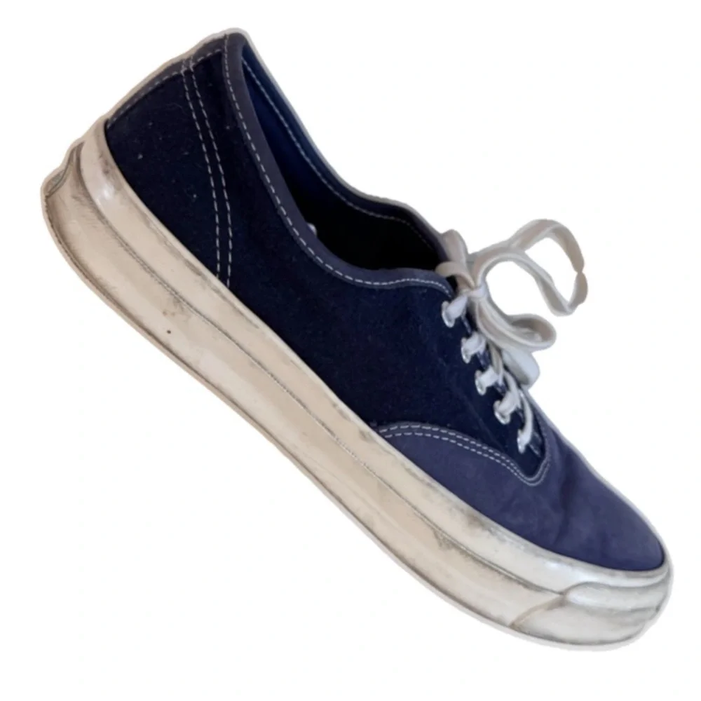 Converse X Jack Purcell Navy Blue Sneakers Men 10.5 Women 12